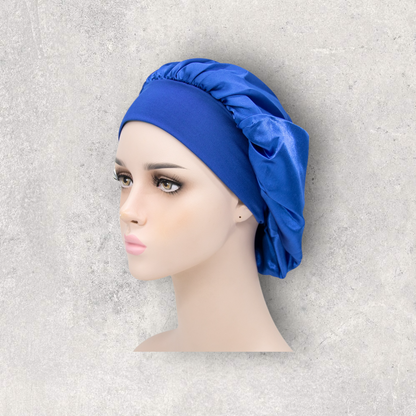 Silk Bonnet with Elastic Band