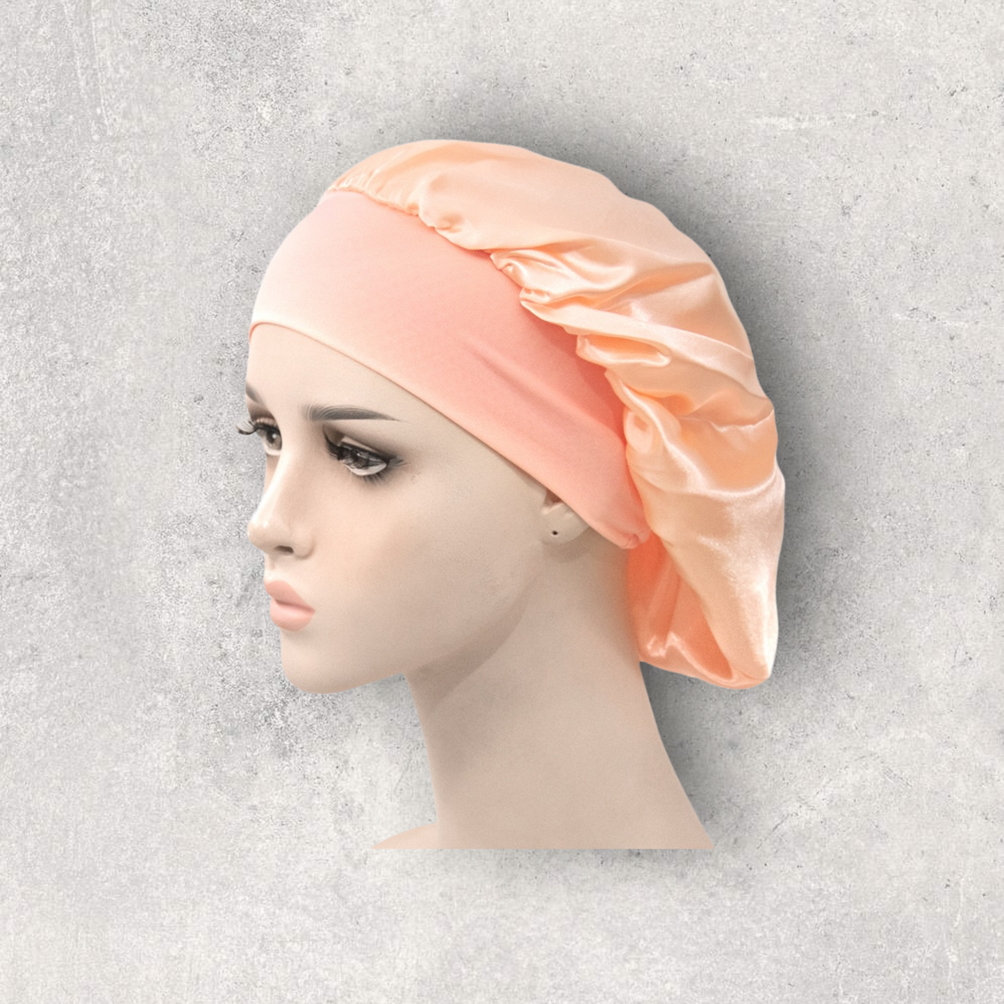 Silk Bonnet with Elastic Band