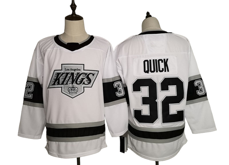 Los Angeles Kings Classic Vintage Throwback Retro Hockey Jersey