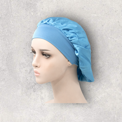 Silk Bonnet with Elastic Band