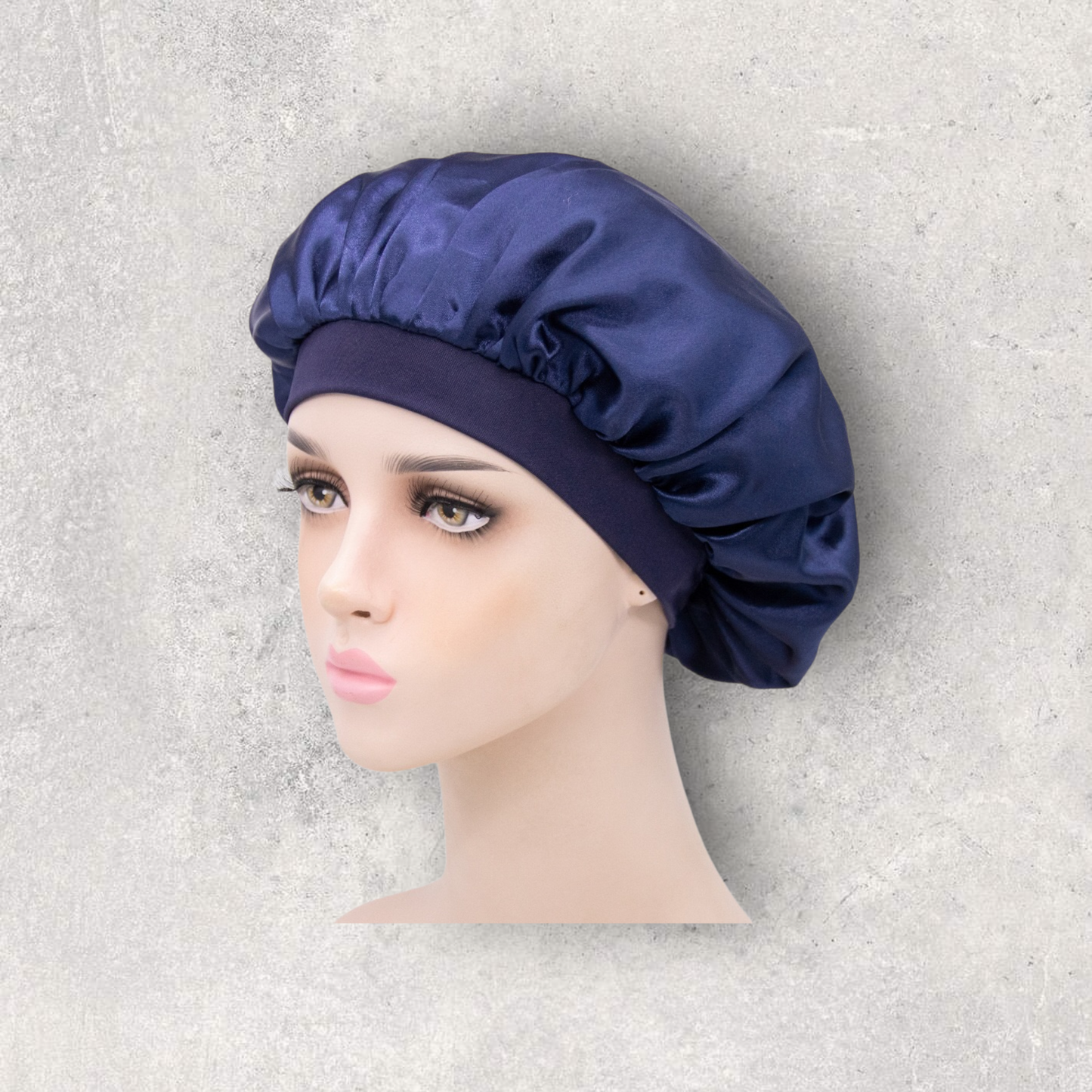 Silk Bonnet with Elastic Band