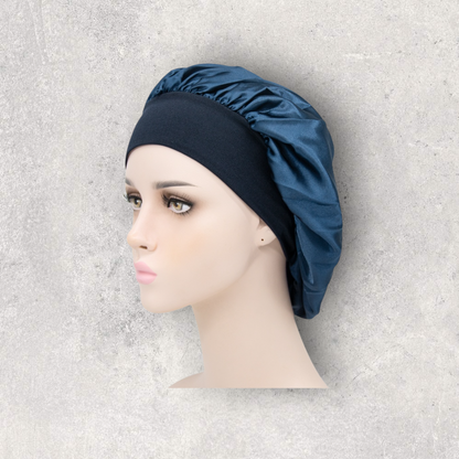 Silk Bonnet with Elastic Band