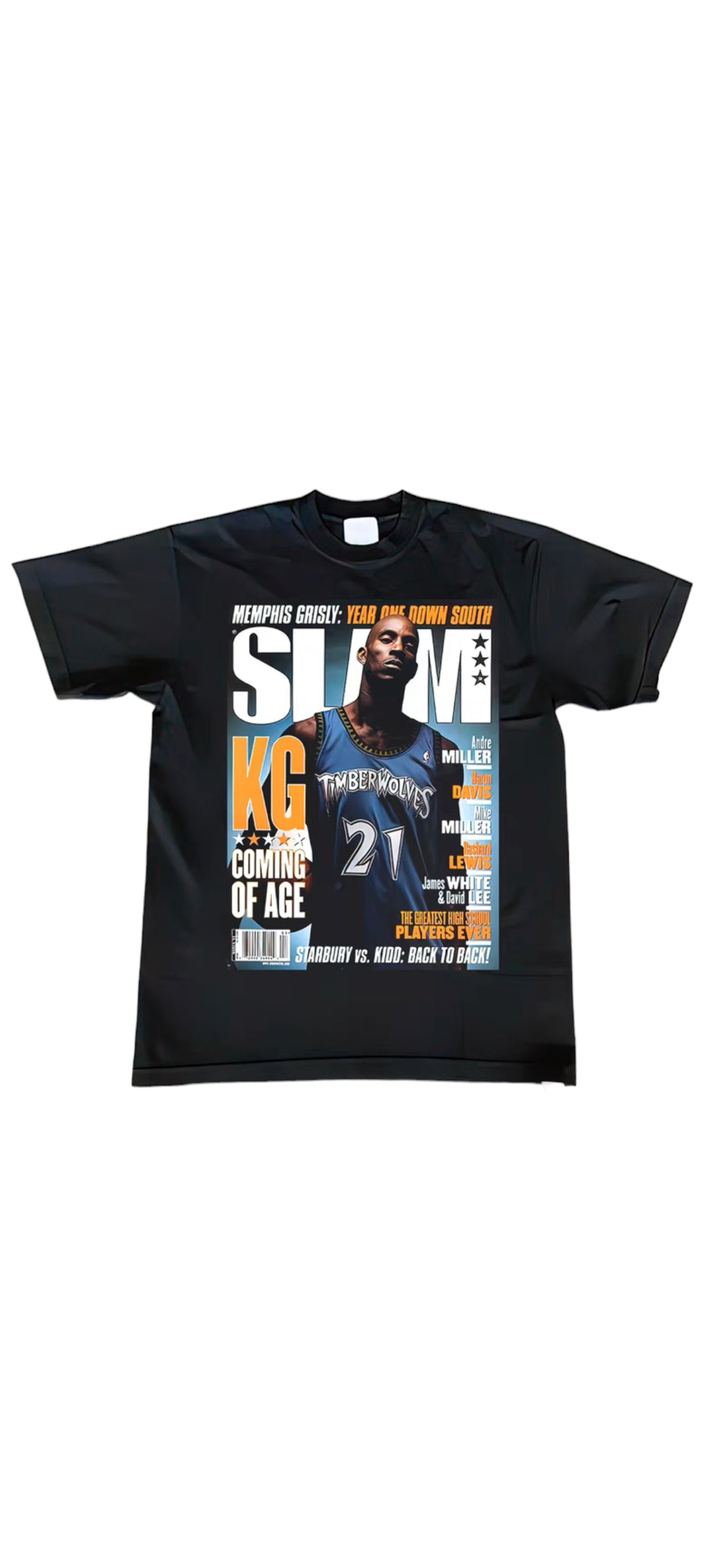 Kevin Garnett Vintage Classic Throwback Basketball Shirt