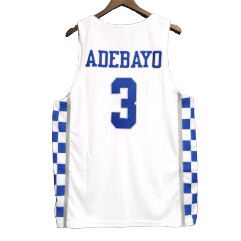 Bam Adebayo #3 Kentucky Classic Throwback Vintage Jersey