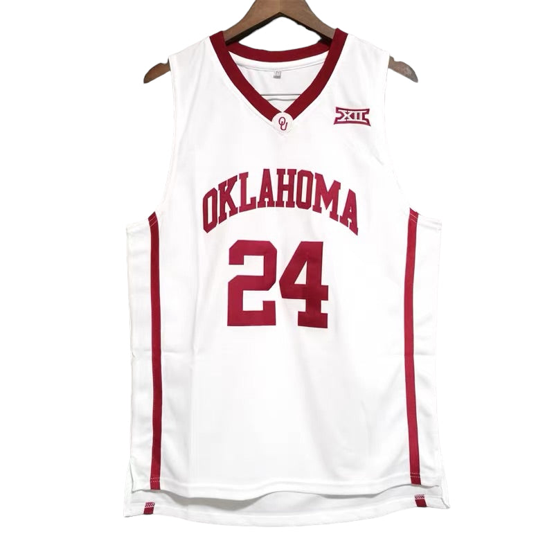 Hield #24 Oklahoma Classic Throwback Vintage Jersey