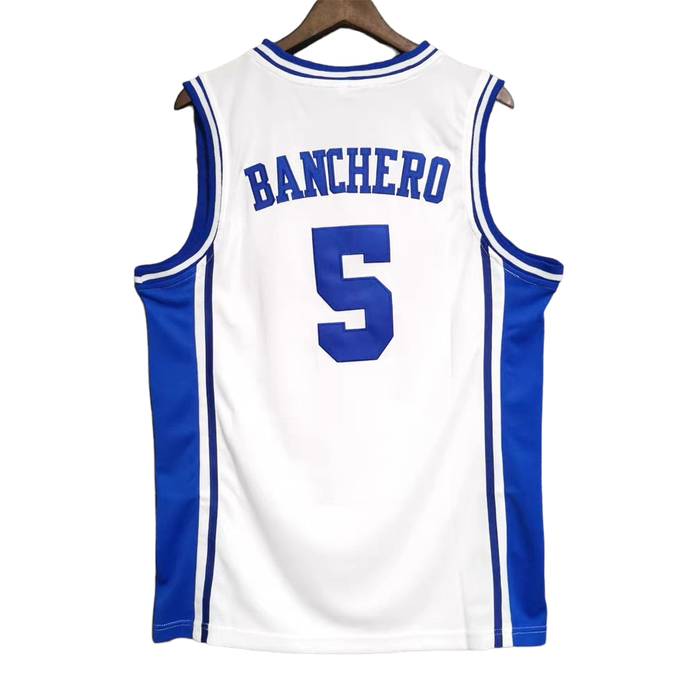 Banchero #5 Duke DareDevils Classic Throwback Vintage Jersey