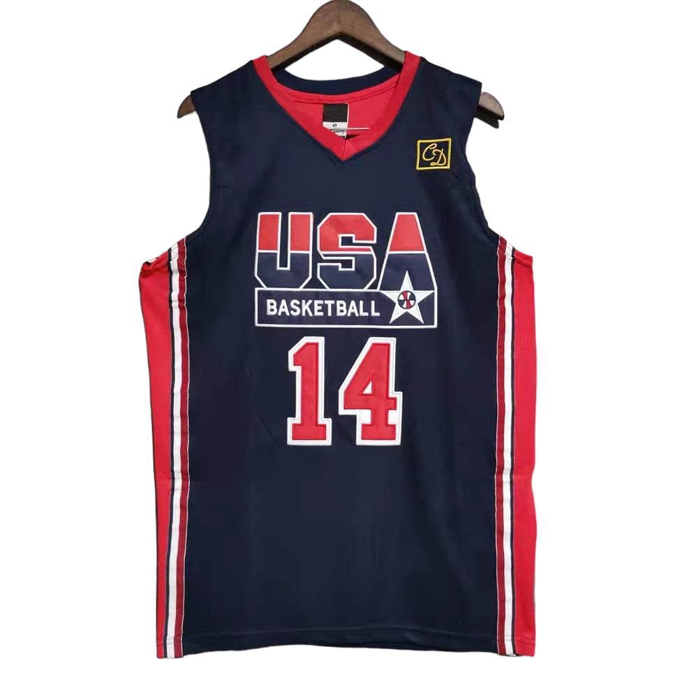 Charles Barkley #14 USA Olympic Classic Throwback Vintage Jersey