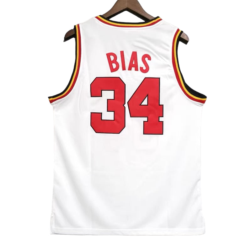 Len Bias #34 Maryland Classic Throwback Vintage Jersey