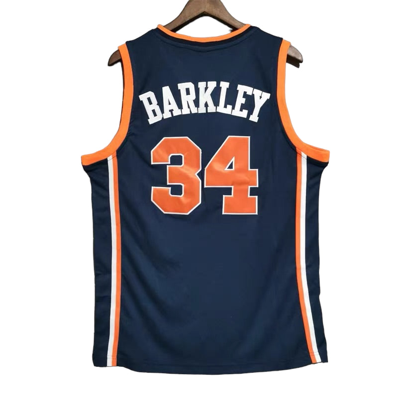 Charles Barkley #34 Auburn Classic Throwback Vintage Jersey