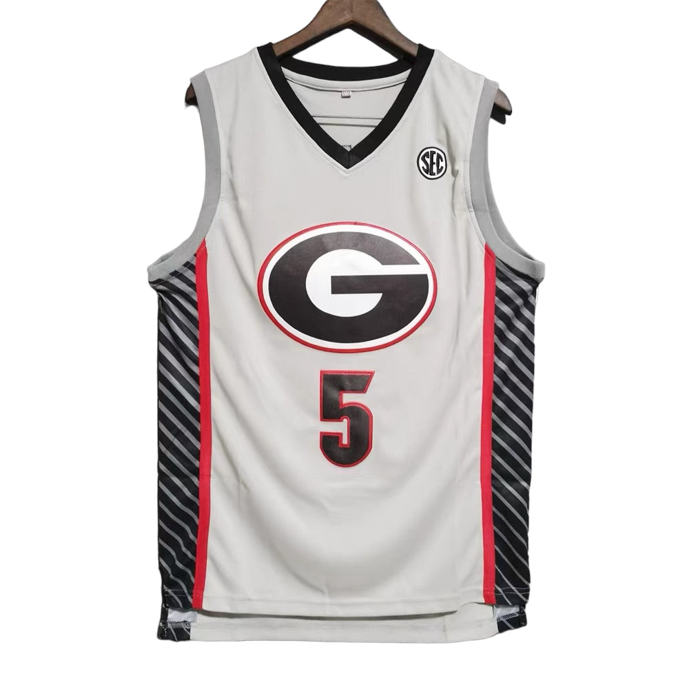 Anthony Edwards #5 Georgia Bulldogs Classic Throwback Vintage Jersey