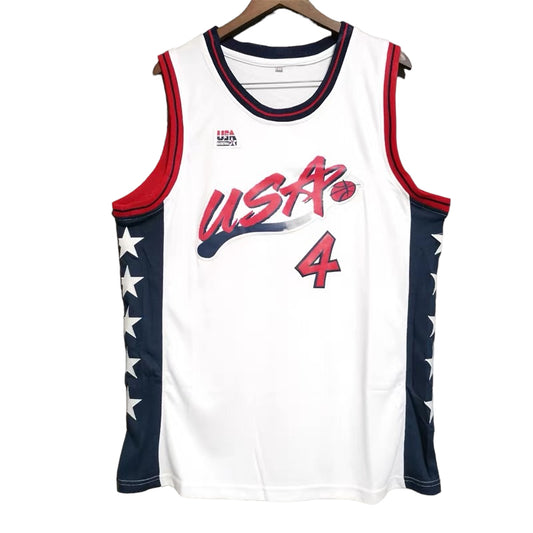 Charles Barkley #4 USA Olympic Classic Throwback Vintage Jersey