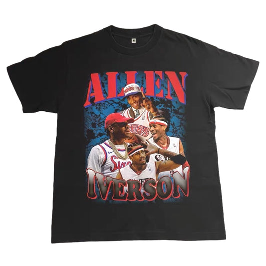 Allen Iverson Vintage Classic Throwback Basketball Shirt