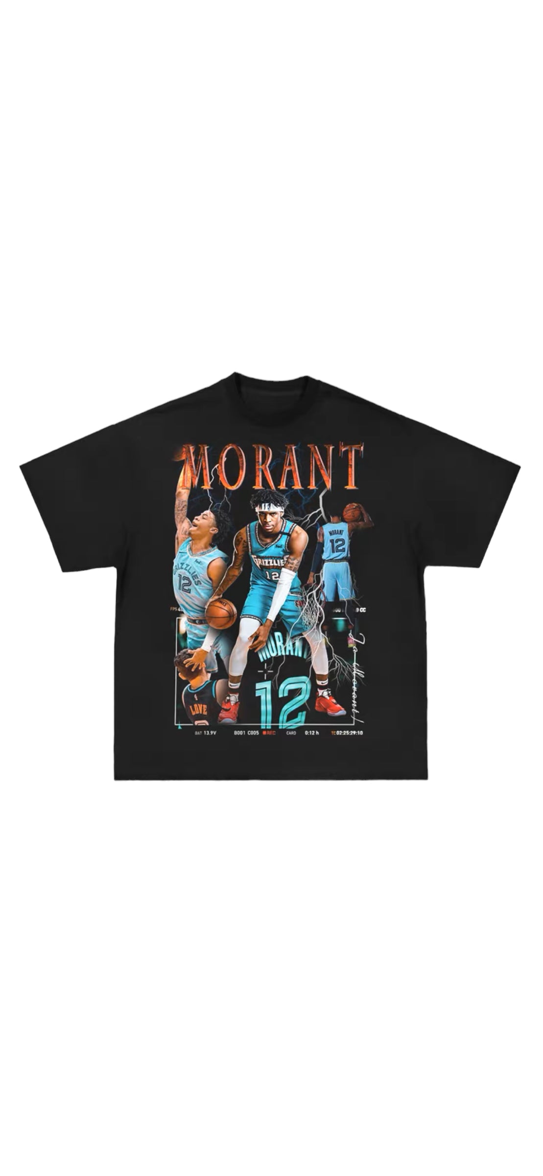 Ja Morant Vintage Classic Throwback Basketball Shirt