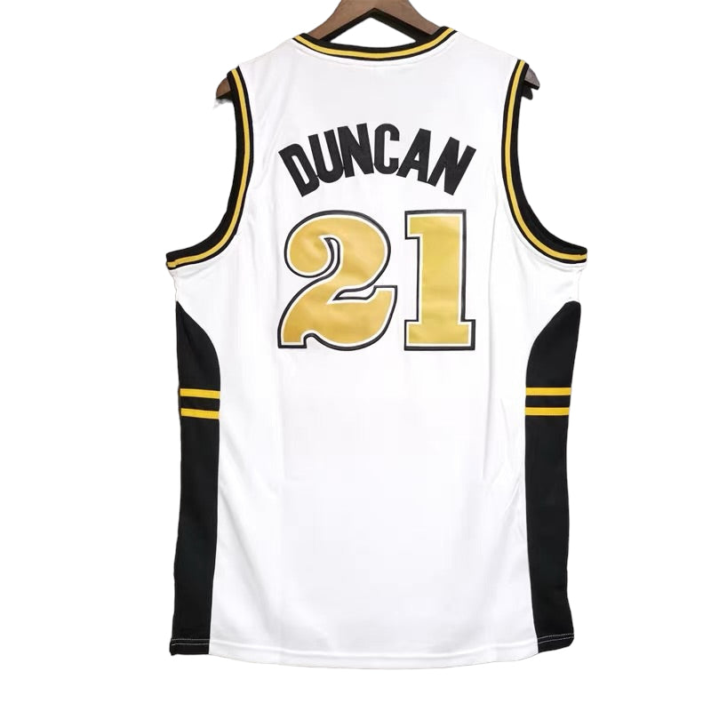 Tim Duncan #21 Wake Forest Classic Throwback Vintage Jersey