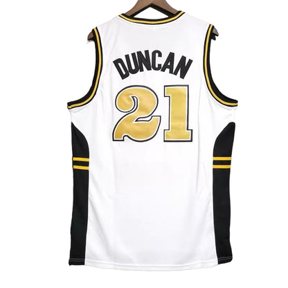 Tim Duncan #21 Wake Forest Classic Throwback Vintage Jersey