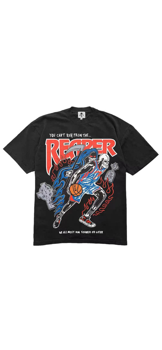 Reaper Vintage Classic Throwback Basketball Shirt