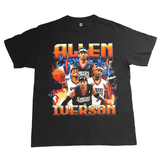 Allen Iverson Vintage Classic Throwback Basketball Shirt