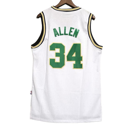 Ray Allen #34 Seattle SuperSonics Classic Throwback Vintage Jersey