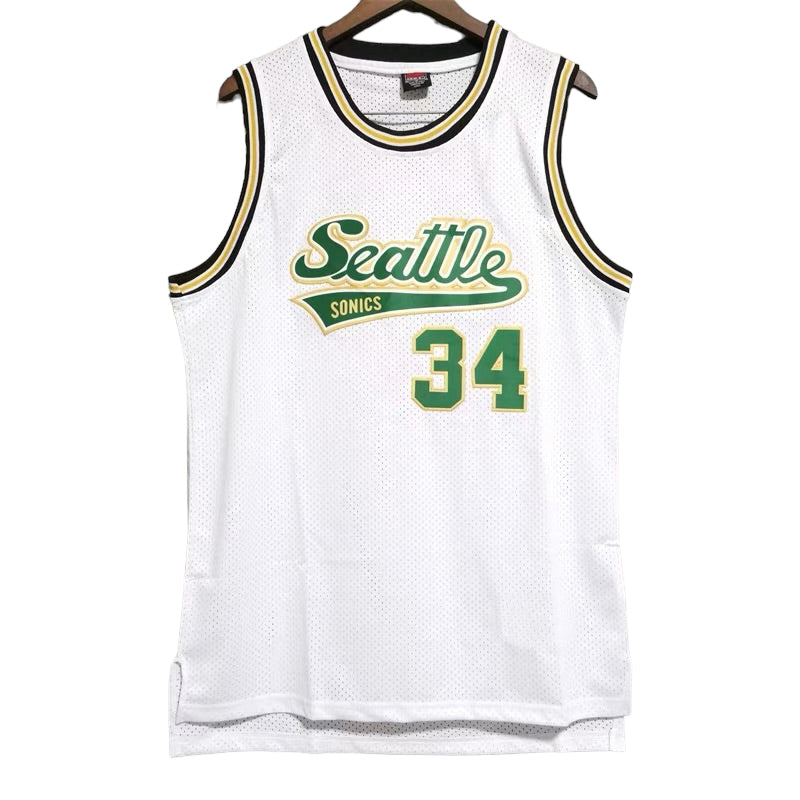 Ray Allen #34 Seattle SuperSonics Classic Throwback Vintage Jersey