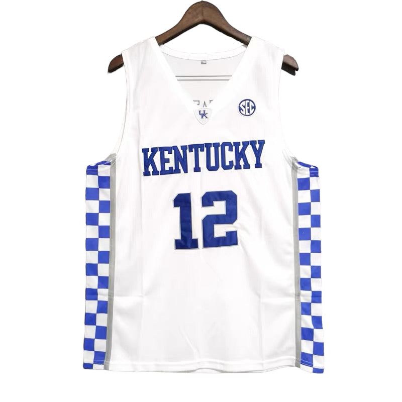 Karl Anthony Towns #12 Kentucky Classic Throwback Vintage Jersey