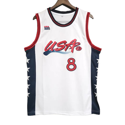 Scottie Pippen #8 USA Olympic Classic Throwback Vintage Jersey