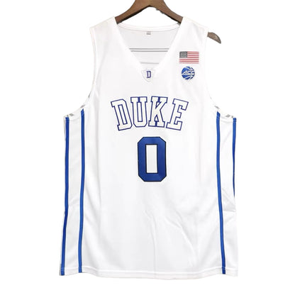 Jayson Tatum #0 Duke DareDevils Classic Throwback Vintage Jersey