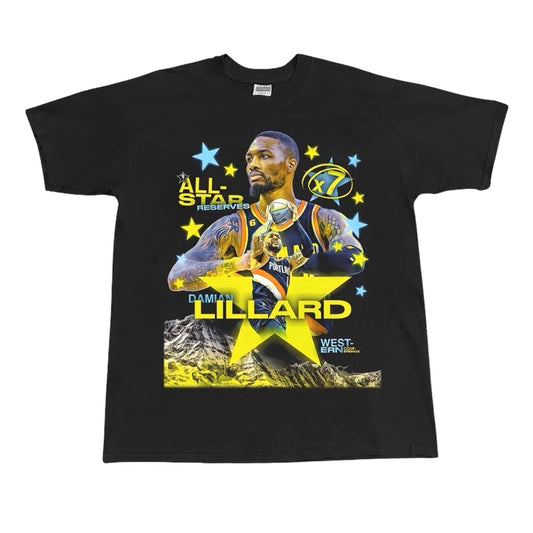 Damian Lillard Vintage Classic Throwback Basketball Shirt