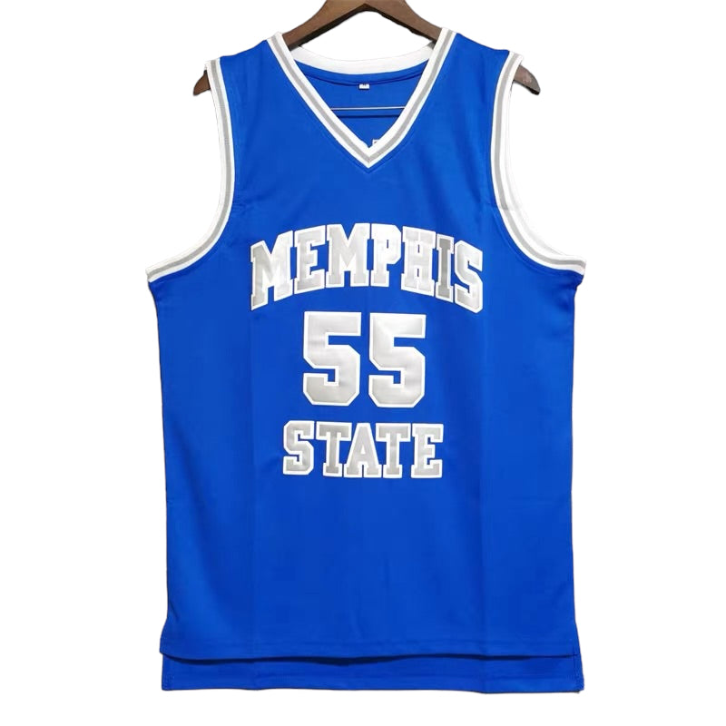 Wright #55 Memphis Tigers Classic Throwback Vintage Jersey