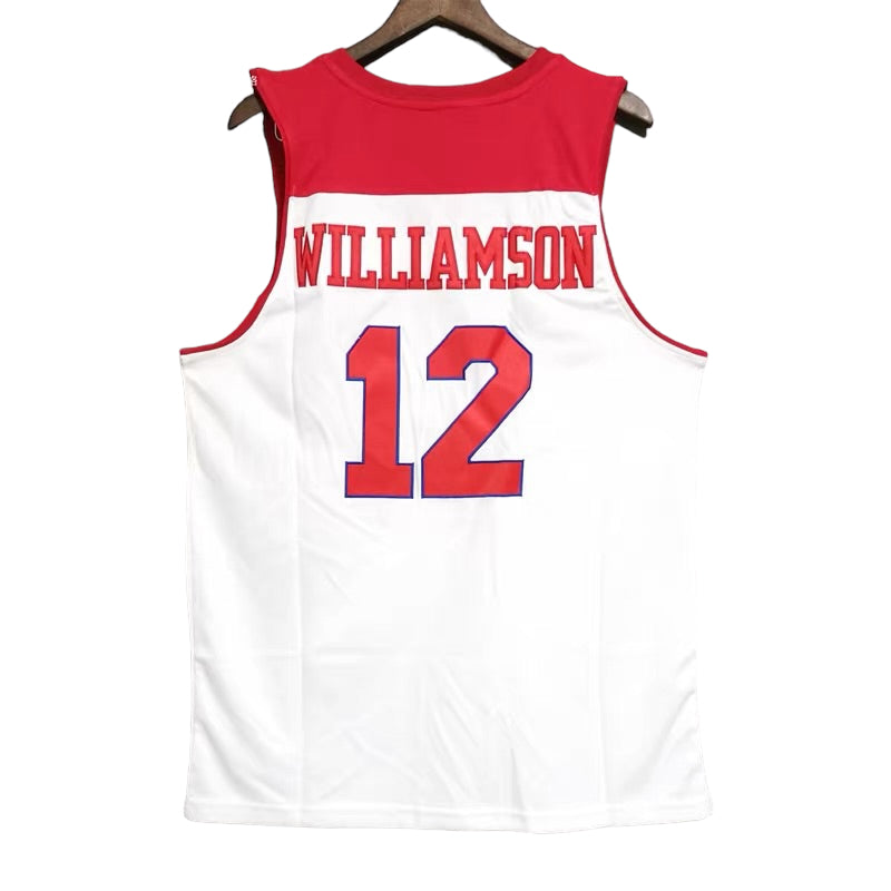 Zion Williamson #12 Griffins Classic Throwback Vintage Jersey