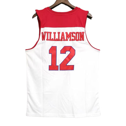 Zion Williamson #12 Griffins Classic Throwback Vintage Jersey