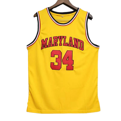 Len Bias #34 Maryland Classic Throwback Vintage Jersey