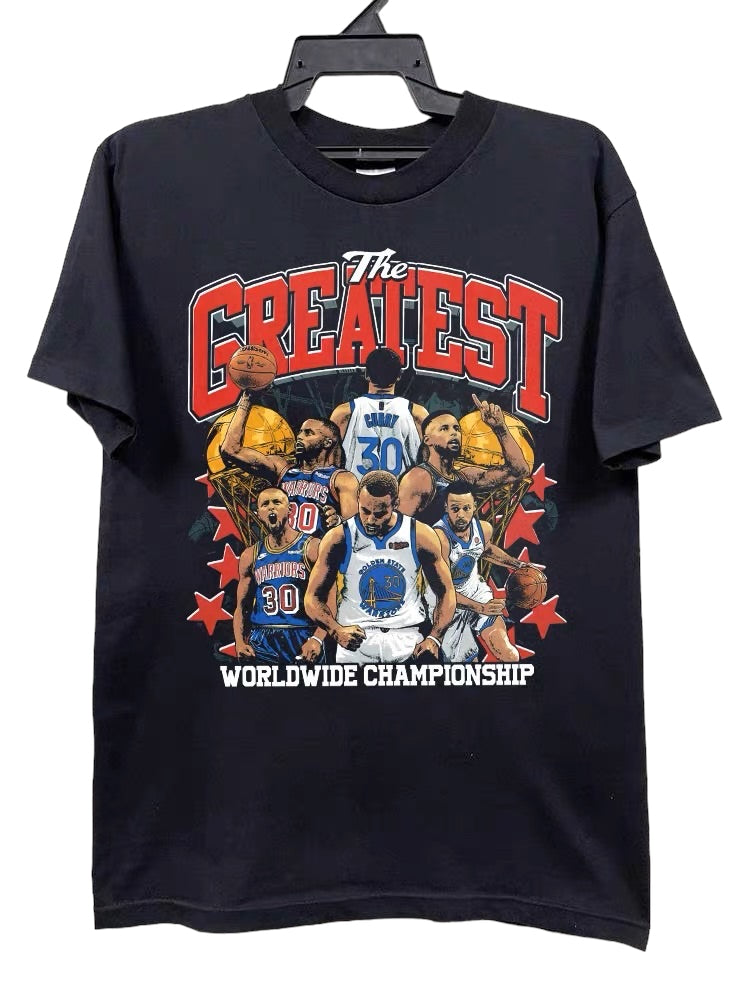 Stephen Curry Vintage Classic Throwback Basketball Shirt