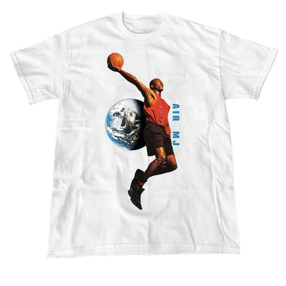 Michael Jordan Vintage Classic Throwback Basketball Shirt