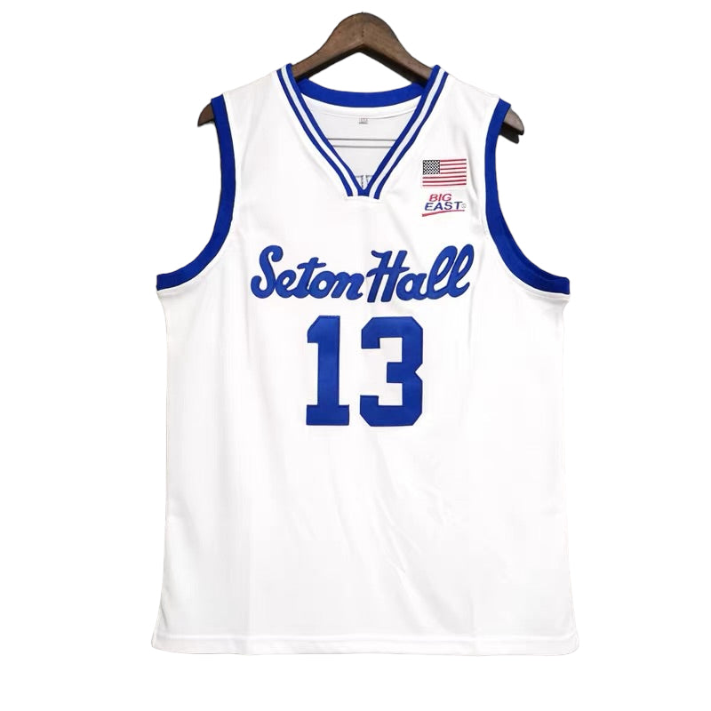 Powell #13 Seton Hall Classic Throwback Vintage Jersey