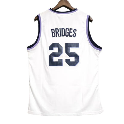 Bridges #25 Villanova Classic Throwback Vintage Jersey