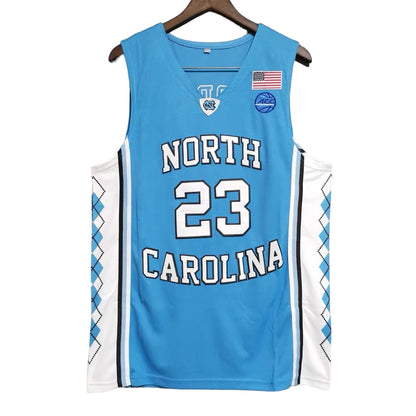 Michael Jordan #23 North Carolina TarHeels Classic Throwback Vintage Jersey