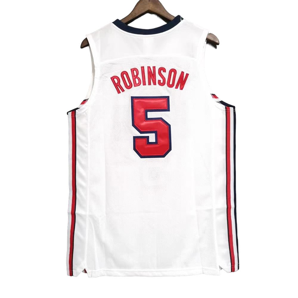 Robinson #5 USA Olympic Classic Throwback Vintage Jersey