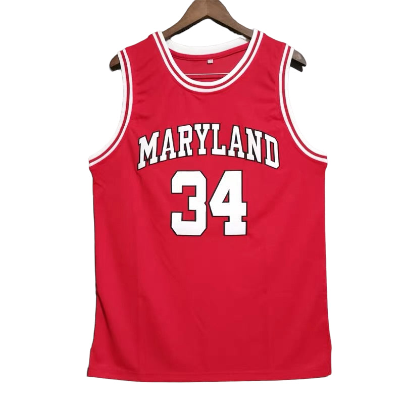 Len Bias #34 Maryland Classic Throwback Vintage Jersey