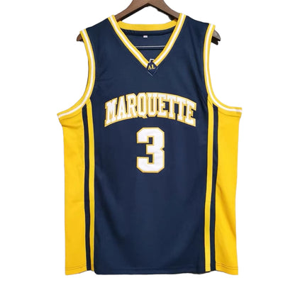 Dwayne Wade #3 Marquette Classic Throwback Vintage Jersey