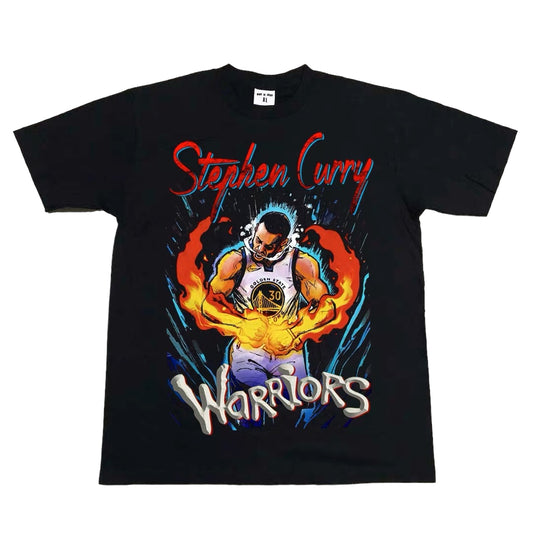 Stephen Curry Vintage Classic Throwback Basketball Shirt