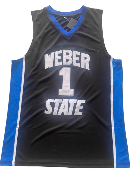 Lillard #1 Weber State Classic Throwback Vintage Jersey