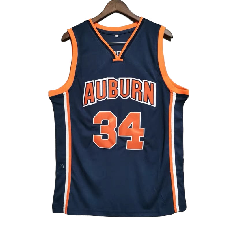 Charles Barkley #34 Auburn Classic Throwback Vintage Jersey