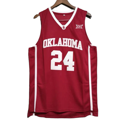 Hield #24 Oklahoma Classic Throwback Vintage Jersey