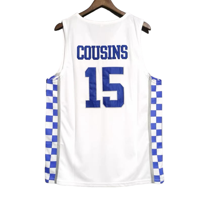 Demarcus Cousins #15 Kentucky Classic Throwback Vintage Jersey