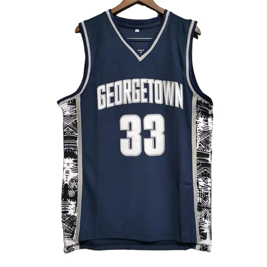 Patrick Ewing #33 Georgetown Hoyas Classic Throwback Vintage Jersey