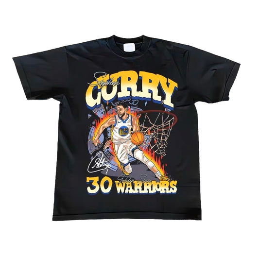 Stephen Curry Vintage Classic Throwback Basketball Shirt