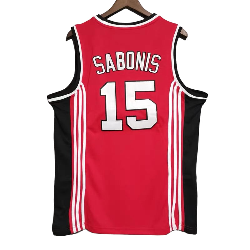 Sabonis #15 CCCP Classic Throwback Vintage Jersey