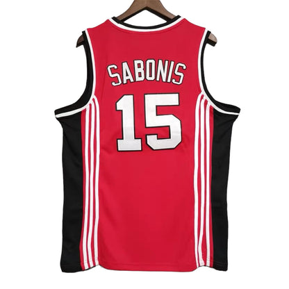 Sabonis #15 CCCP Classic Throwback Vintage Jersey