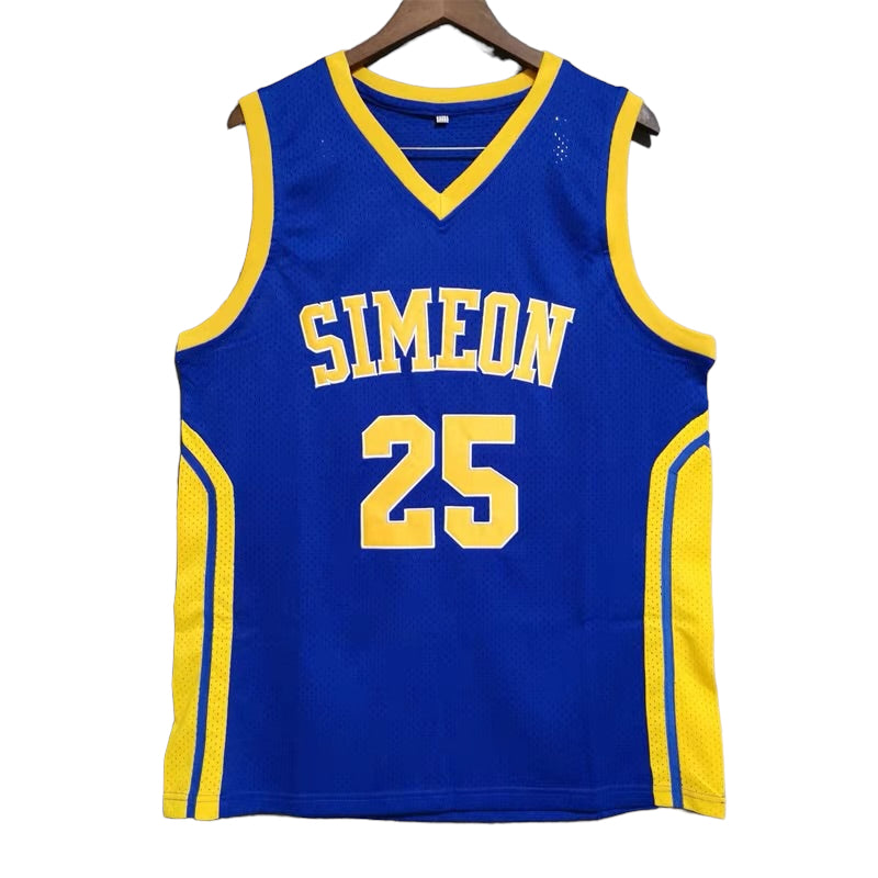 Derrick Rose #25 Simeon Classic Throwback Vintage Jersey