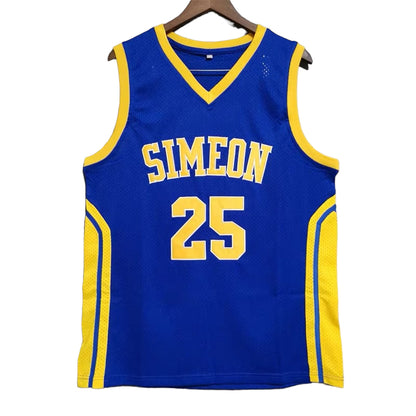 Derrick Rose #25 Simeon Classic Throwback Vintage Jersey